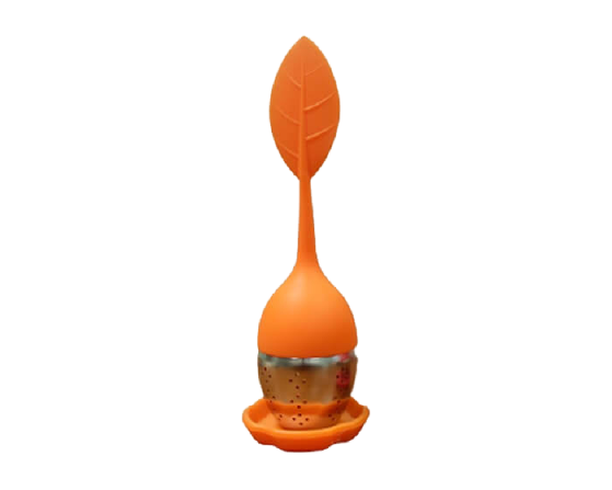 Leaf (Orange) Silicone Tea Infuser
