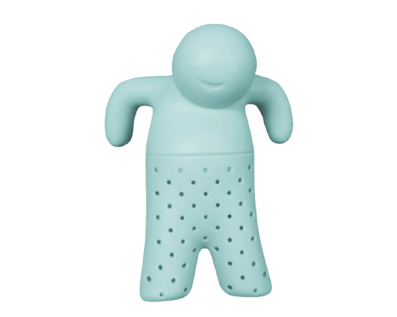 Mr. Tea (Light Blue) Silicone Tea Infuser
