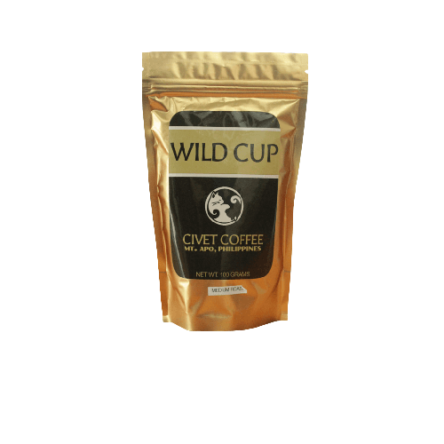 Wild Cup Civet Coffee Medium Roast (Ground - 100g)