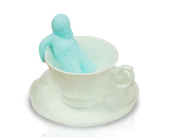 Mr. Tea (Light Blue) Silicone Tea Infuser