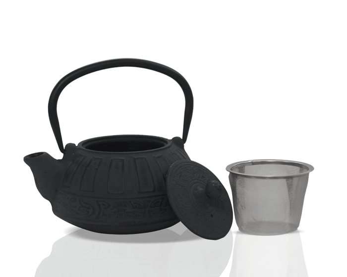 Black Cast Iron Pot