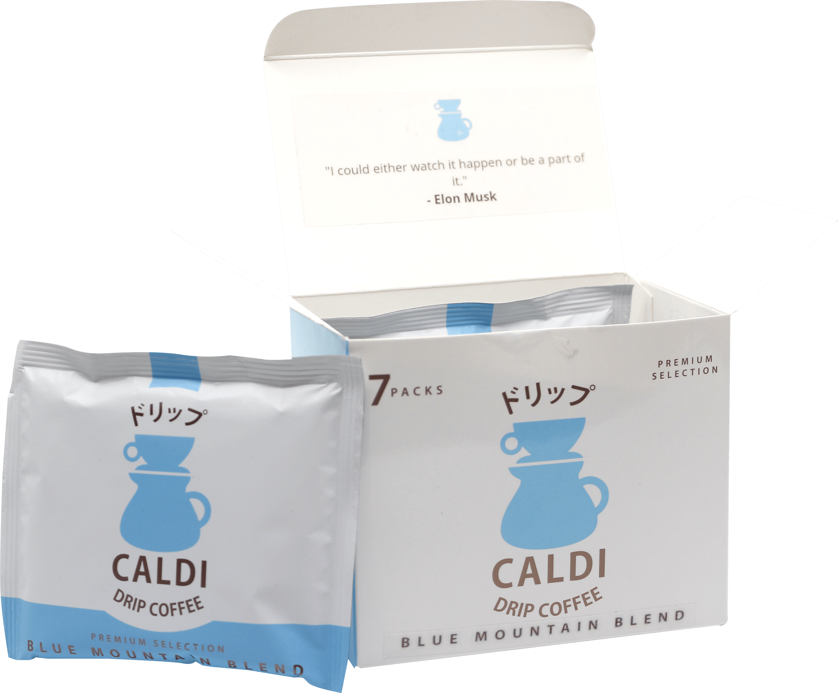 Caldi Drip Coffee - Blue Mountain Blend Box