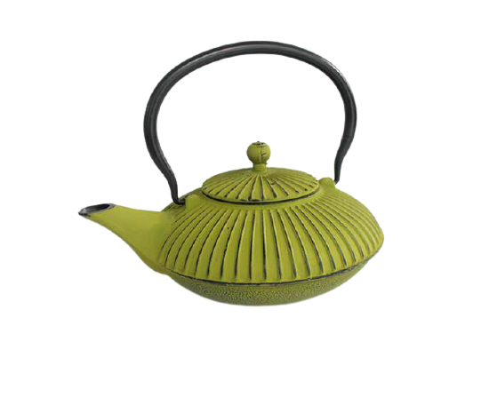 Green Cast Iron Pot