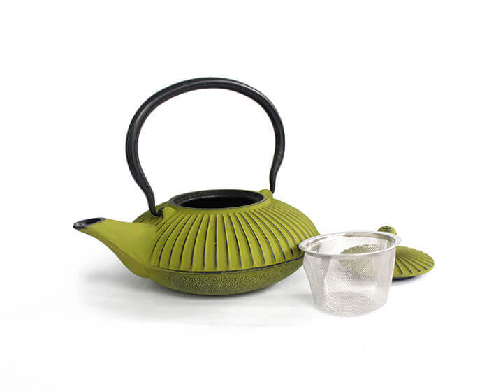 Green Cast Iron Pot
