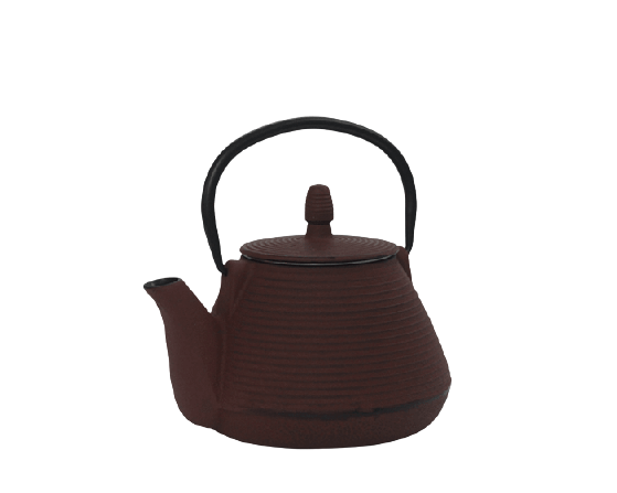 Red Cast Iron Pot