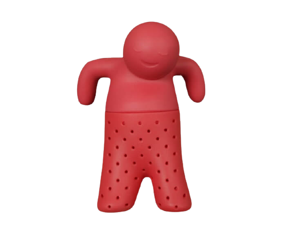 Mr. Tea (Red) Silicone Tea Infuser