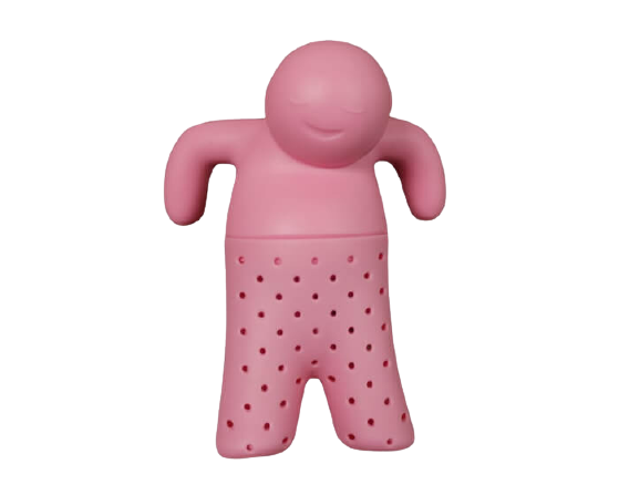 Mr. Tea (Pink) Silicone Tea Infuser