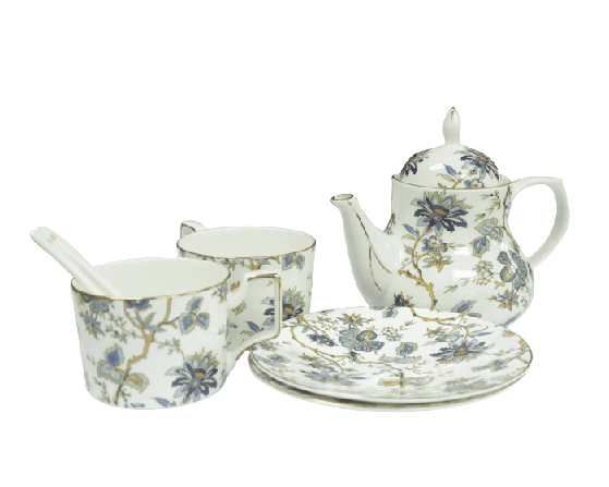 Bone China Royal Tea Pot Set