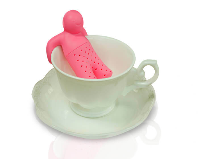Mr. Tea (Pink) Silicone Tea Infuser