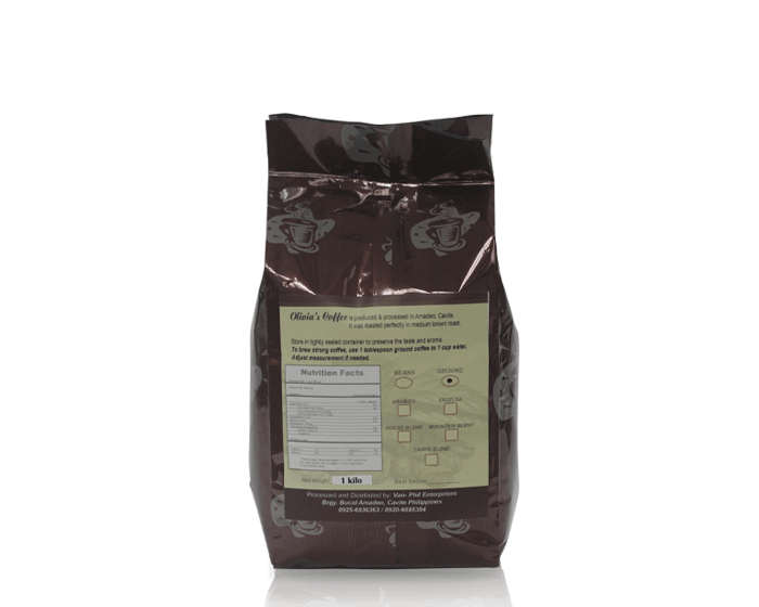 Pure Arabica (Ground - 1000g)