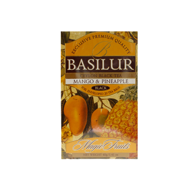 Basilur Ceylon Black Tea Mango and Pineapple