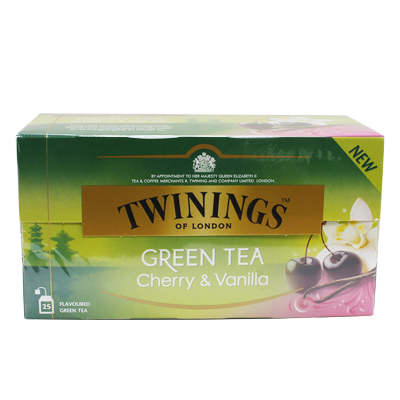 Twinings Green Tea Cherry and Vanilla