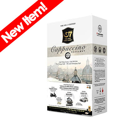 G7 Hazelnut Cappuccino Instant Coffee