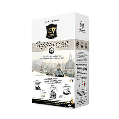 G7 Hazelnut Cappuccino Instant Coffee