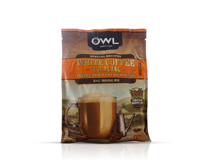 Owl 3-in-1 Original White Coffee Tarik