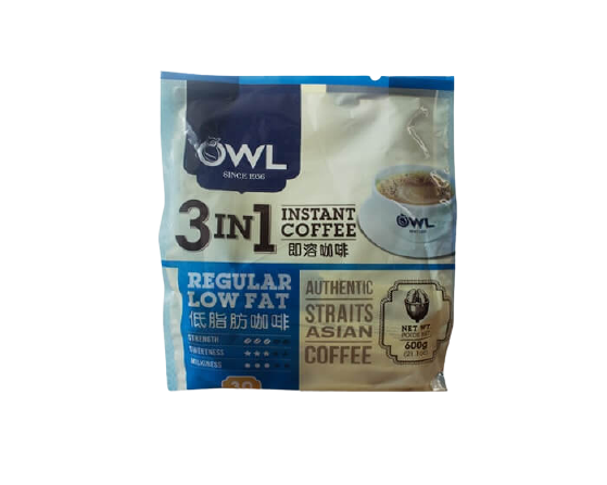 Owl 3-in-1 Regular Low Fat Coffee